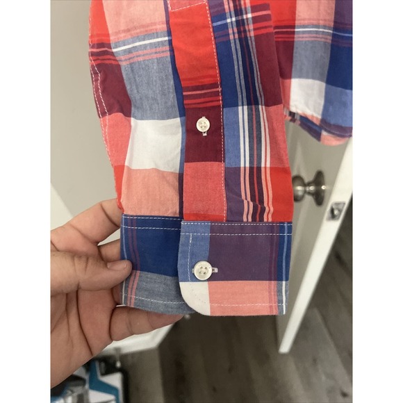 Hollister Plaid Button Up Shirt Size XL - Picture 4 of 9